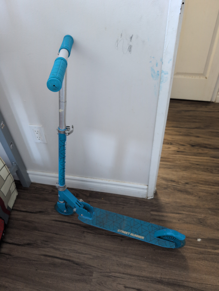 Blue Scooter