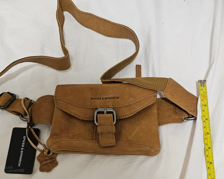Spikes & Sparrow Leather Belt Bag thumbnail