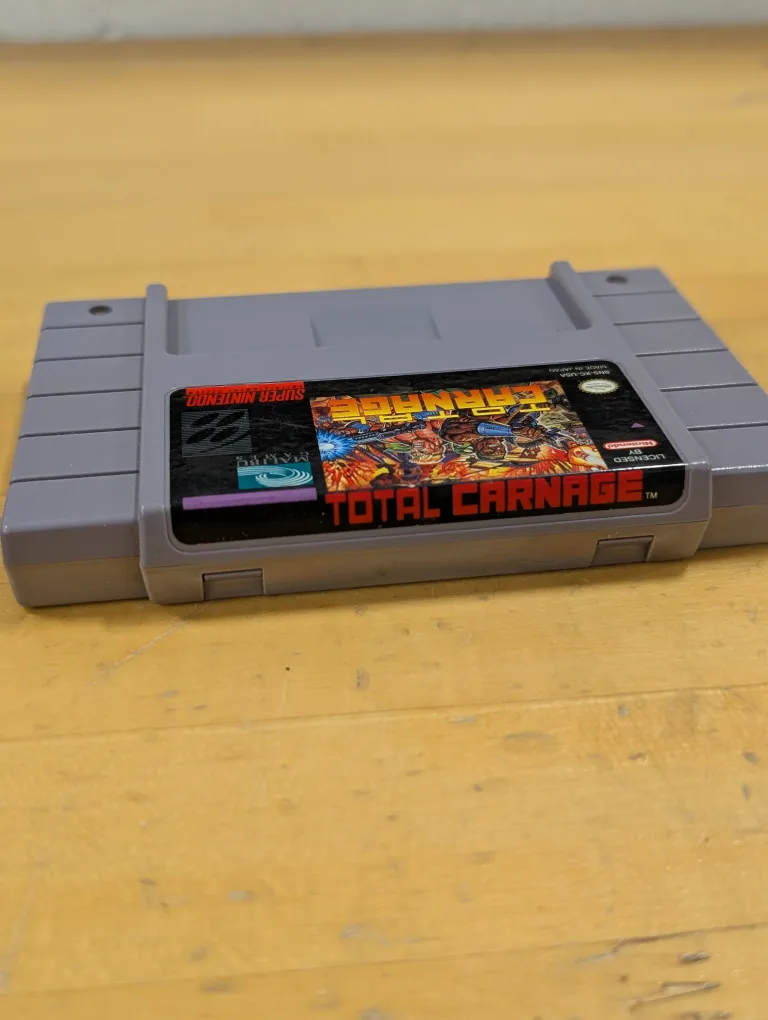 Total Carnage - Super Nintendo Game CIB image indicator(3)