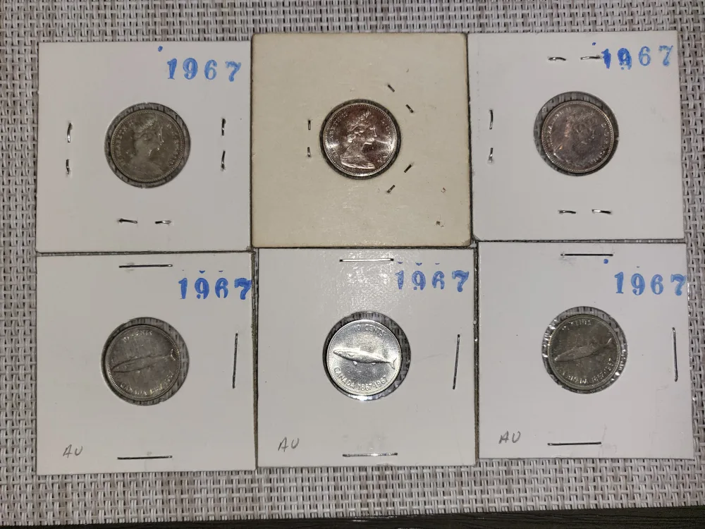 1967 Canadian Coin Collection image indicator(3)