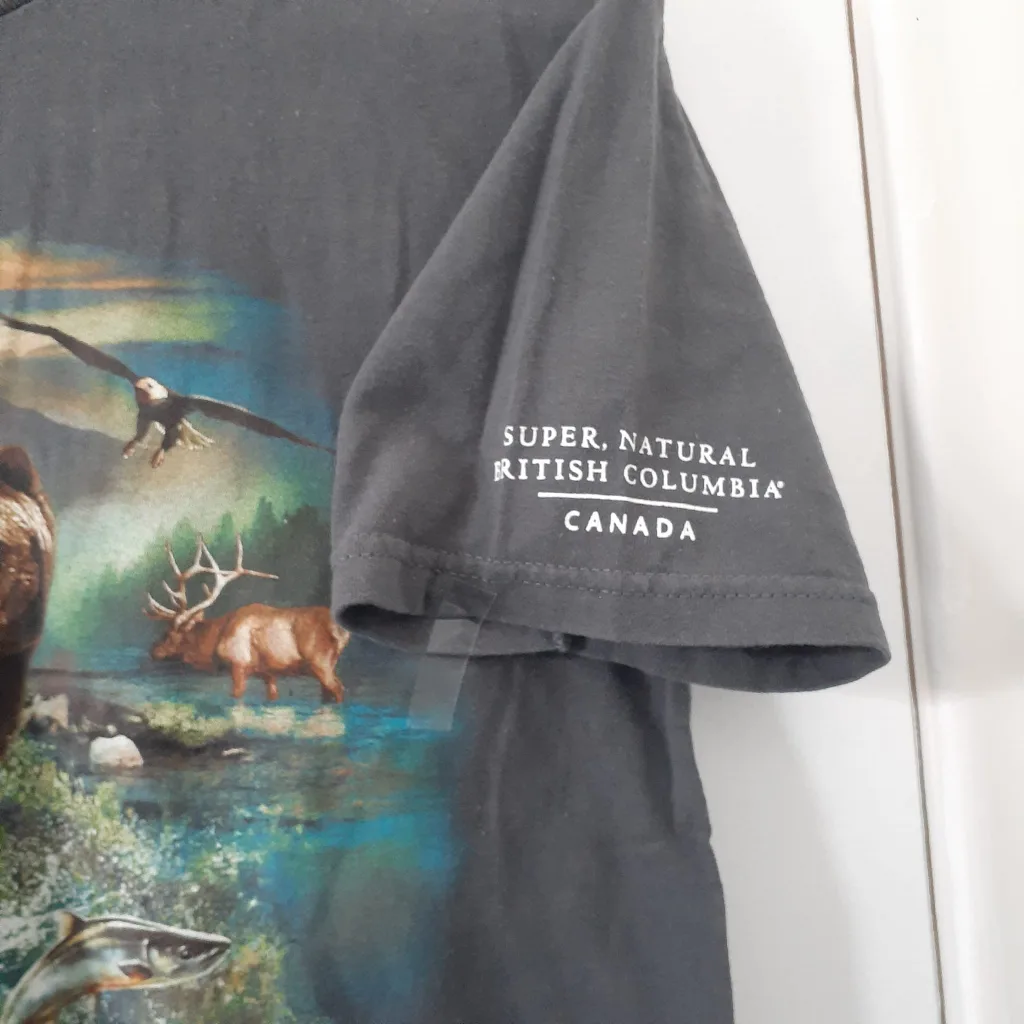 Alstyle 'Super, Natural BC' Graphic Tee - Size S image indicator(4)