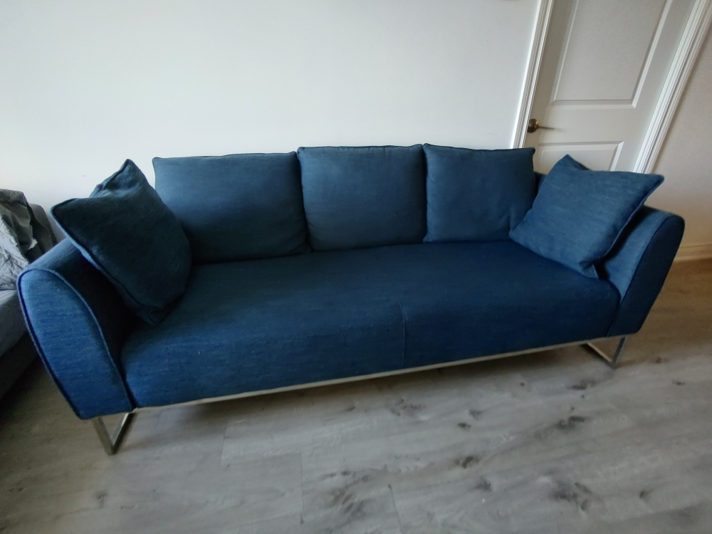 Blue Sofa Couch
