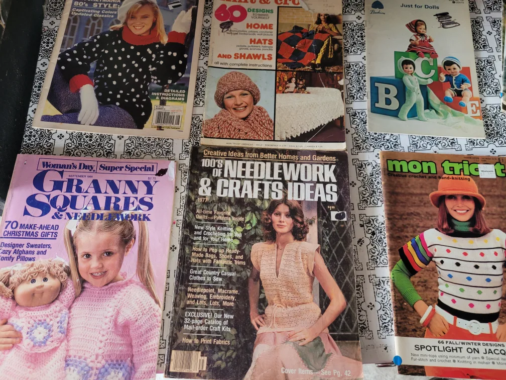 Crafters Alert: Knit/Crochet Magazines thumbnail