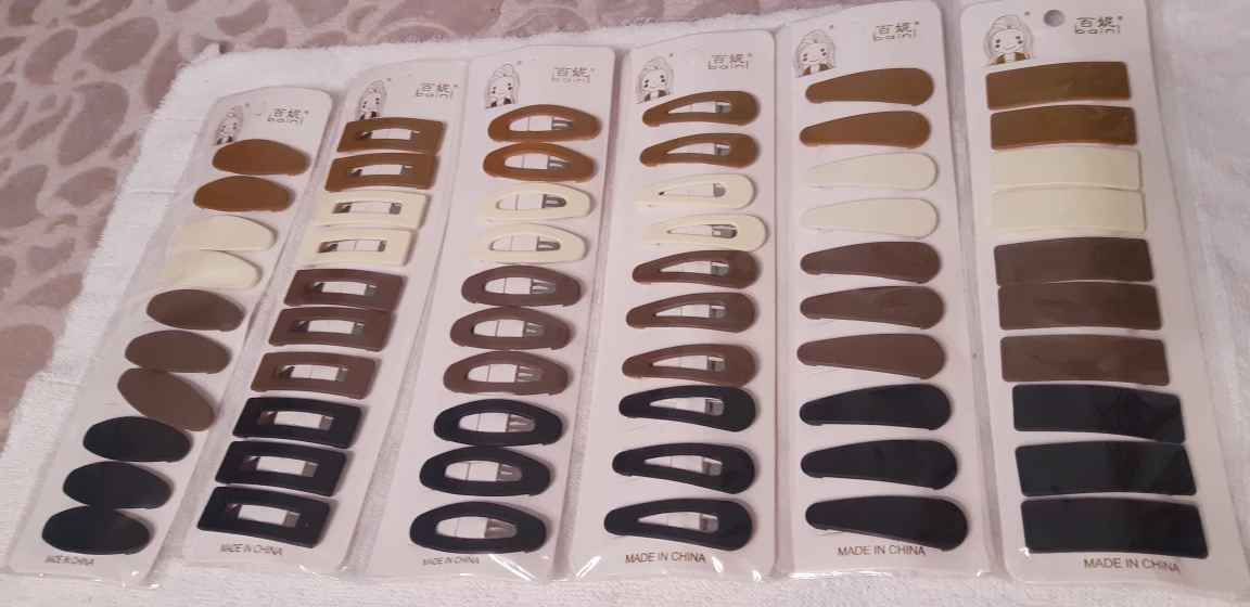Hair Clips - Various Colours