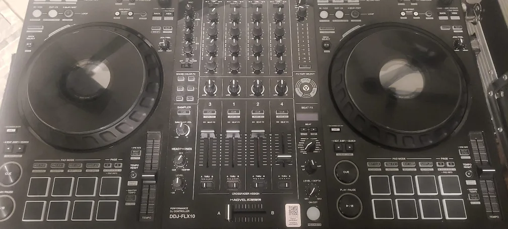 DDJ-FLX10 is a 4-channel performance DJ controller thumbnail