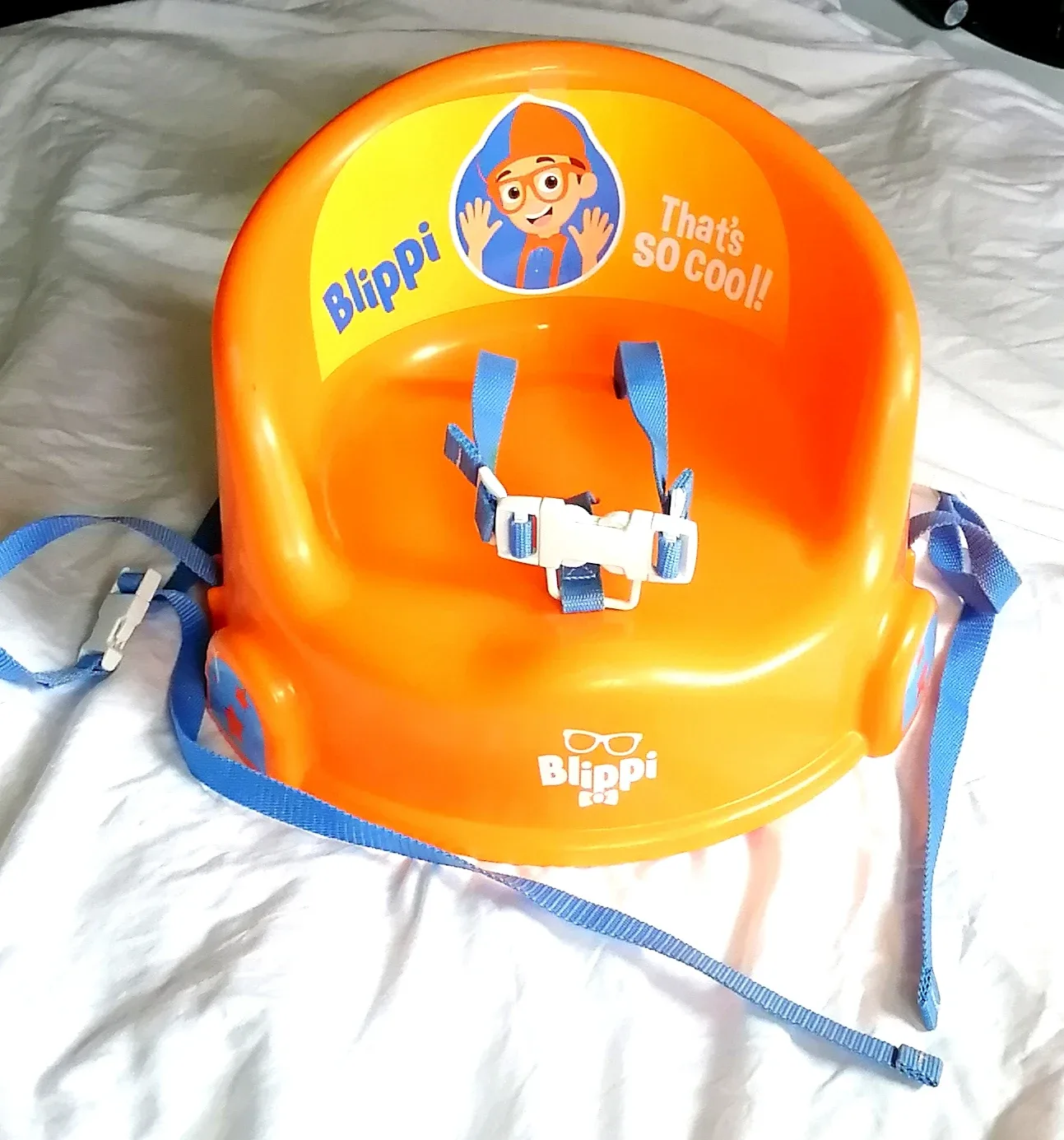 FREE Blippi Booster Seat - Orange