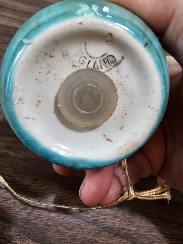 Ceramic English Studio Pottery Pomander