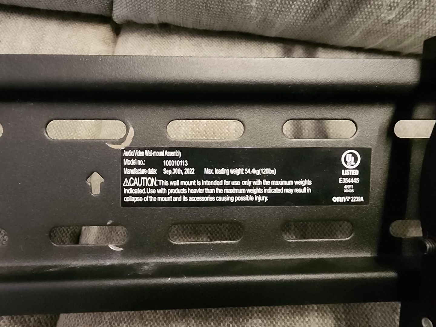 Tilting TV Wall Mount for 50 to 86 inch TVs - photo 2