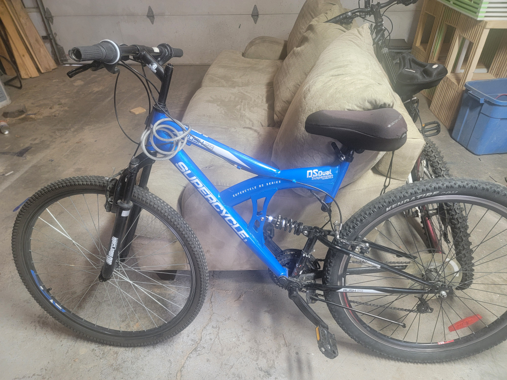 Supercycle Rush 29 DS Dual Suspension Mountain Bike