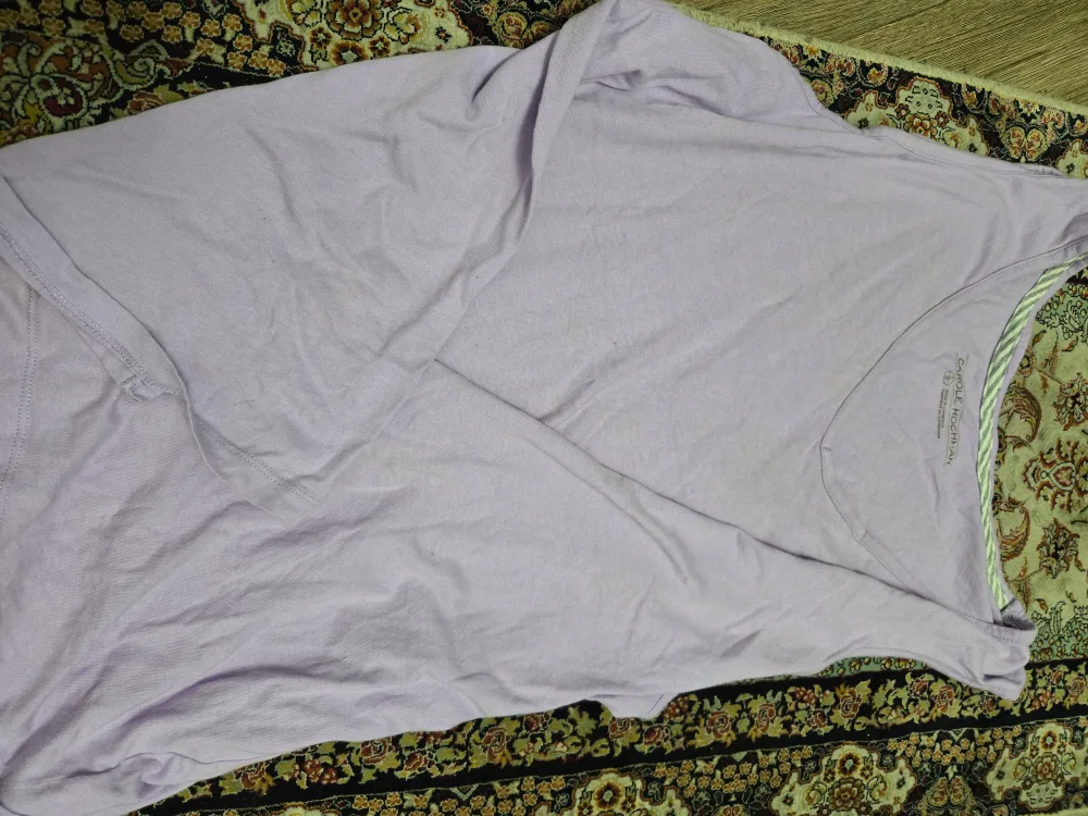 Carole Hochman Lavender Top, Size L #freecycle thumbnail