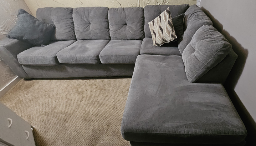 Grey Sectional Sofa - photo 2