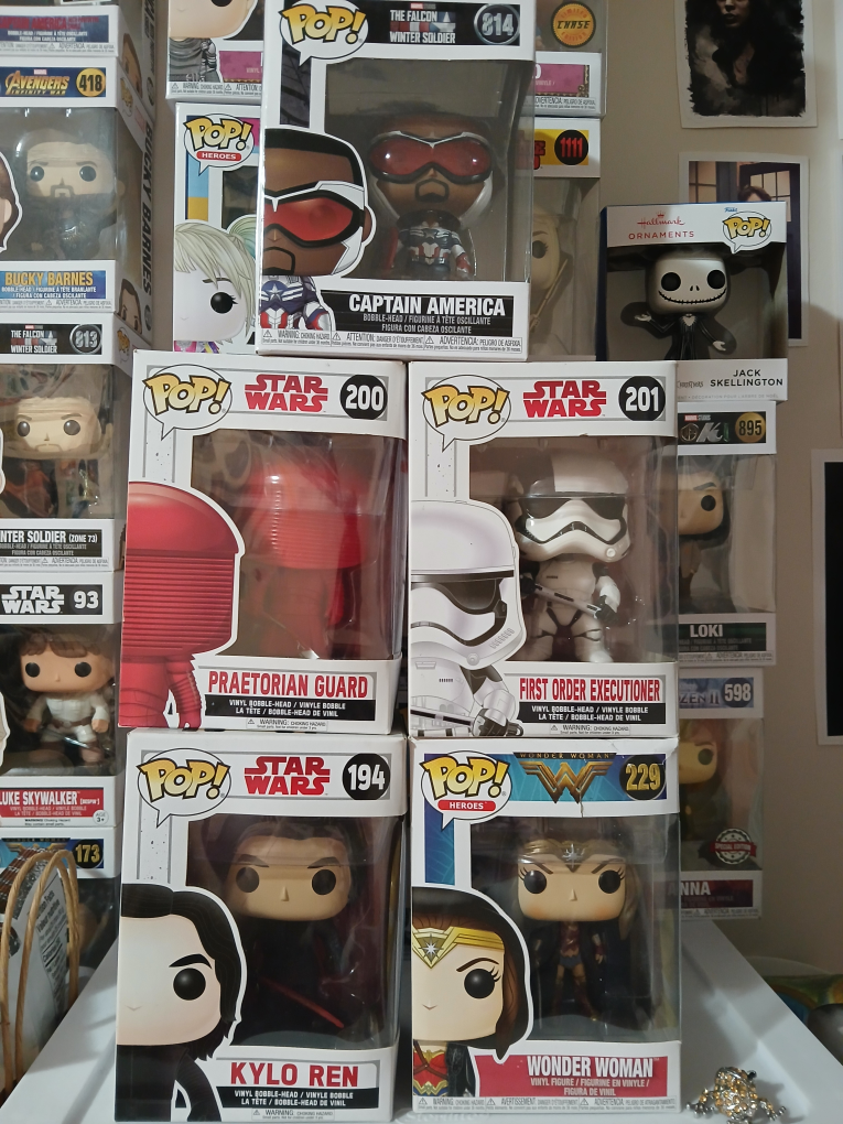 Funko Pop! Figures: Star Wars, Marvel, DC