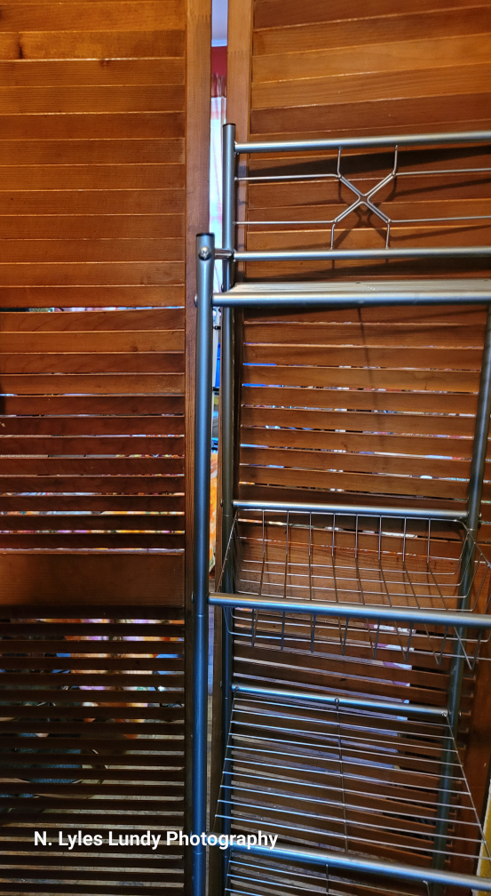 Metal Shelving Unit