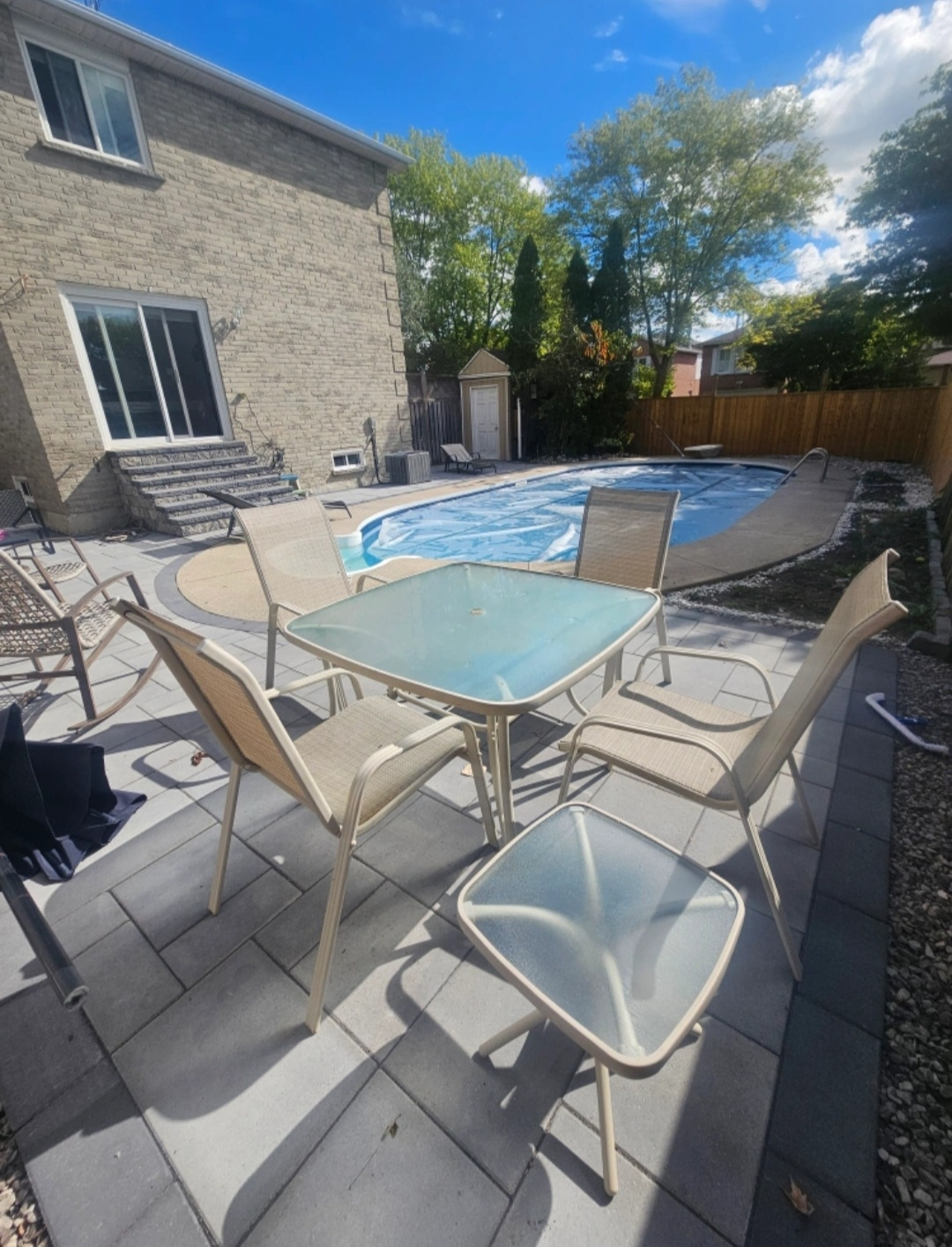 Outdoor Dining Set / Patio Table and Chairs - photo 2