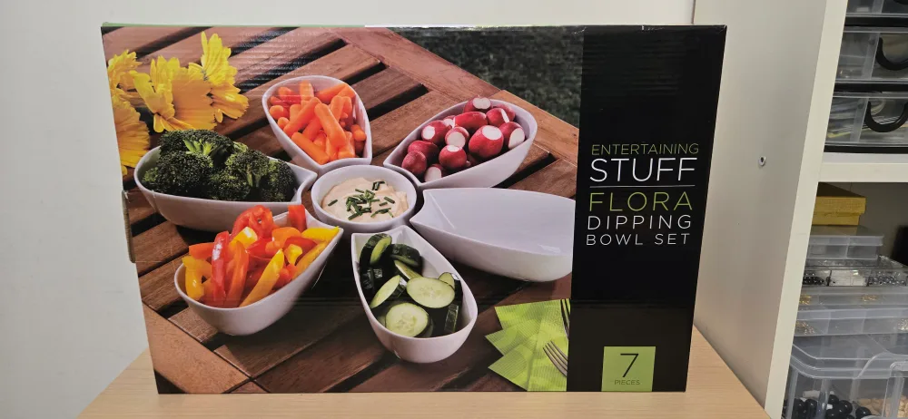 Entertaining Stuff Flora Dipping Bowl Set thumbnail