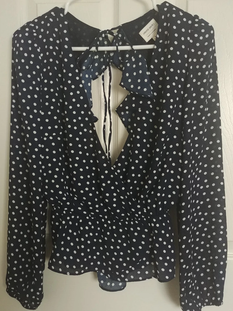 Polka Dot Blouse