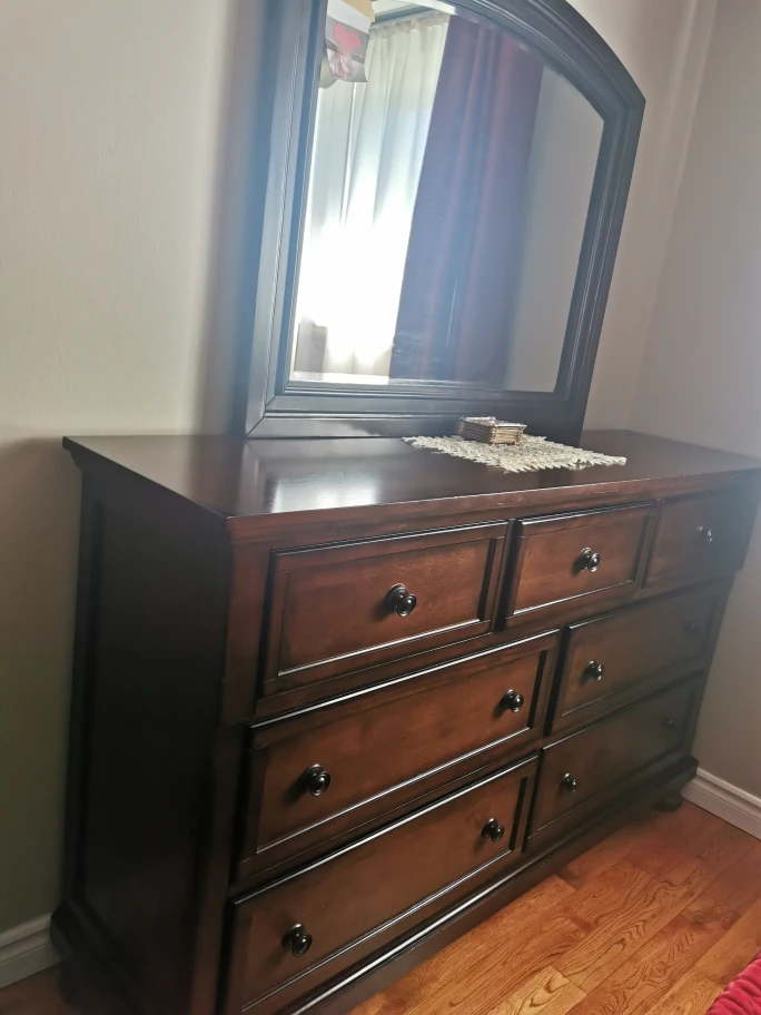 Bedroom Furniture Set - Dresser, Bedframe, Nightstand - photo 3