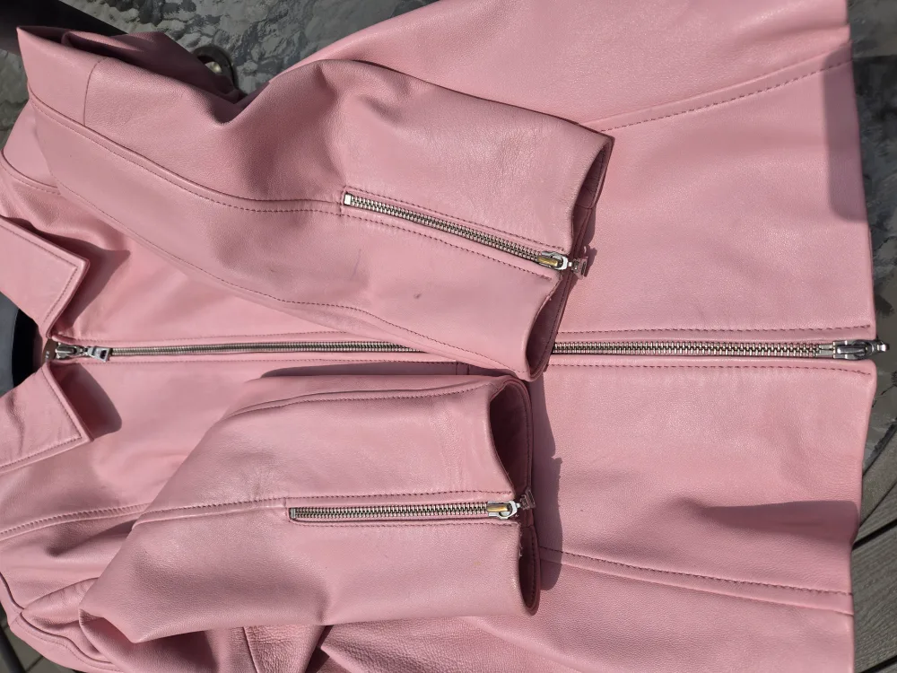 Danier Pink Leather Jacket image indicator(6)