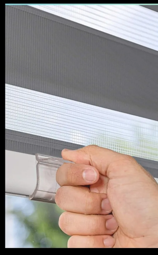 Chicology Zebra Roller Shade - 63" x 72" image indicator(5)