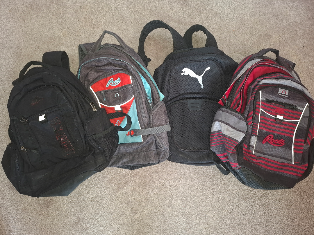 4 Backpacks Bundle
