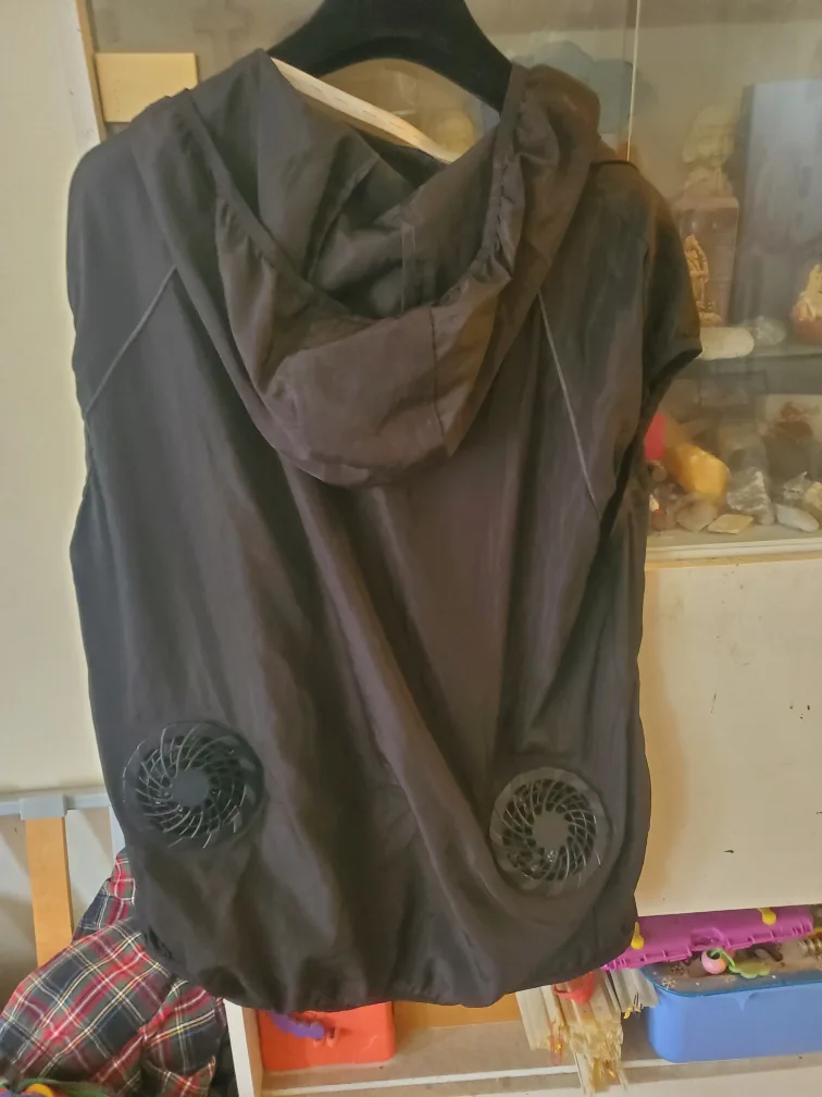 Black Vest with Cooling Fans thumbnail