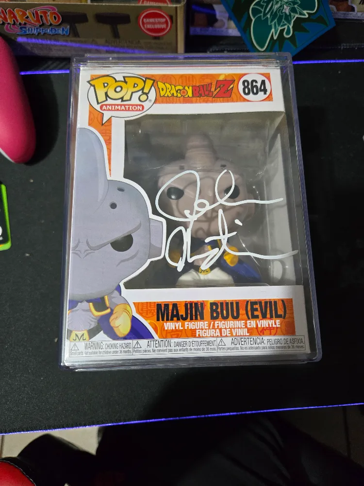 Dragon Ball Z Majin Buu (Evil) Pop! Figure - Autographed thumbnail