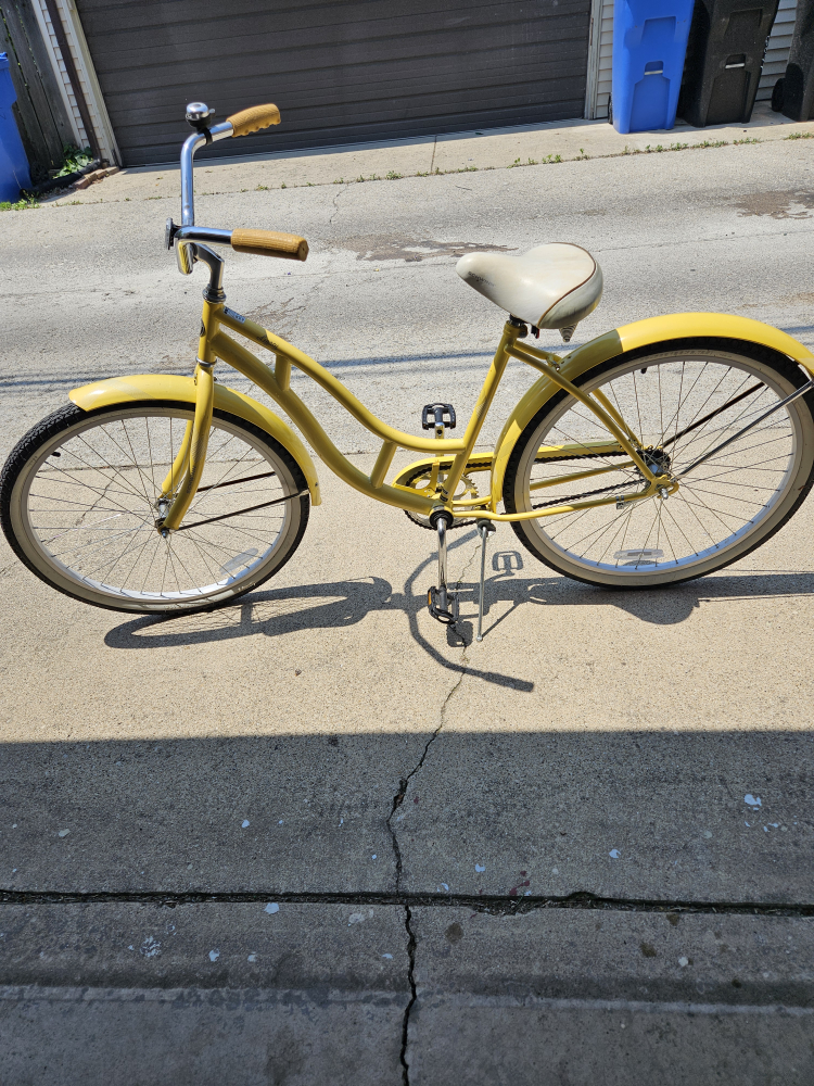 Schwinn Yellow Cruiser Bike