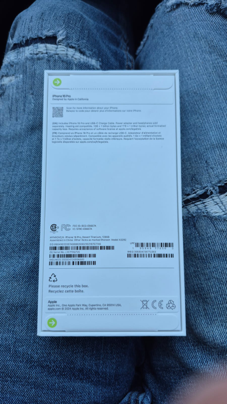New iPhone 16 Pro Desert Titanium 128GB - photo 2