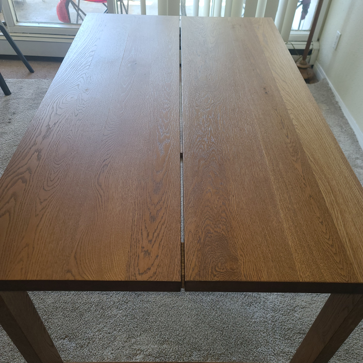 IKEA MÖRBYLÅNGA Dining Table, Oak Veneer Brown - photo 5
