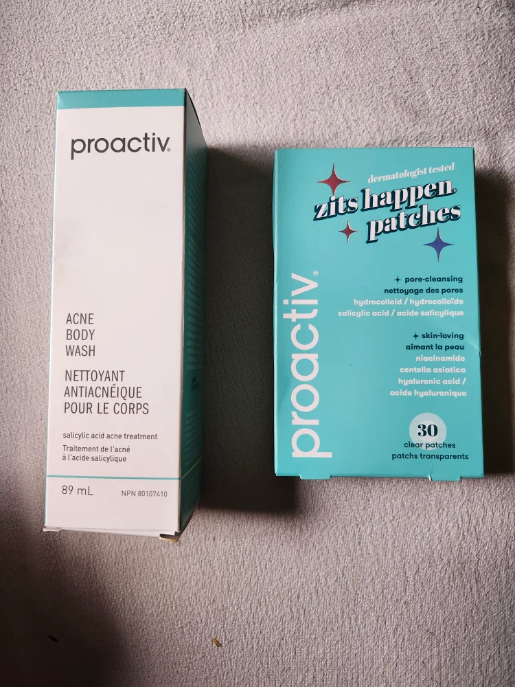 Proactiv Acne Body Wash & Zits Happen Patches thumbnail