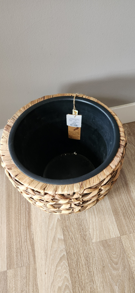Woven Basket Planter - photo 2