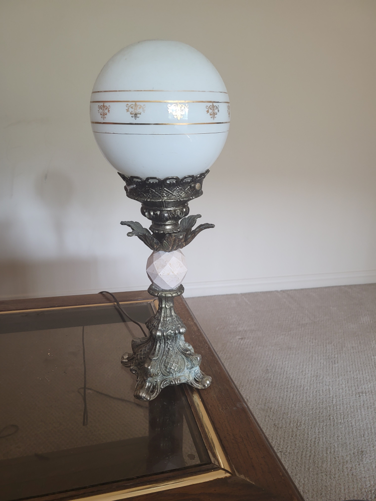Vintage Globe Lamp