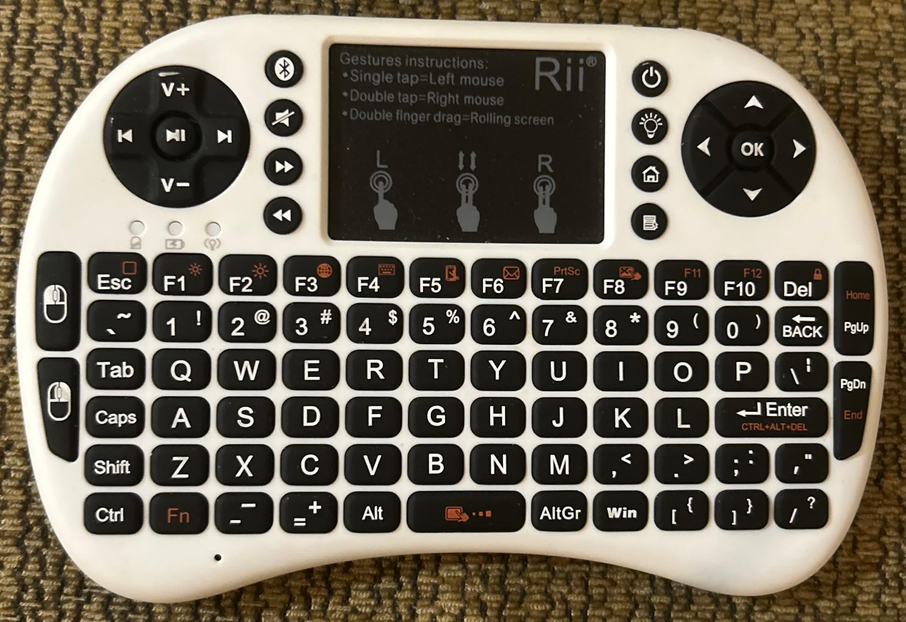 Rii i4 Dual Mode Multimedia Keyboard Touchpad Combo - photo 3