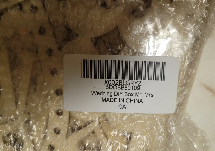 Wooden Wedding Card Box image indicator(6)