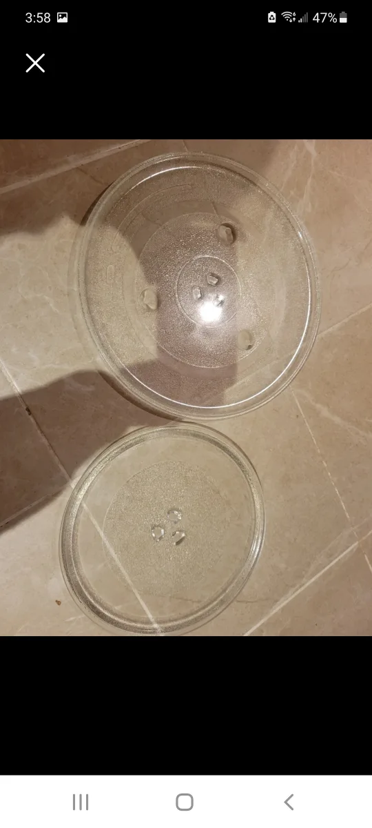 $5 each Microwave Glass Turntable Plate thumbnail