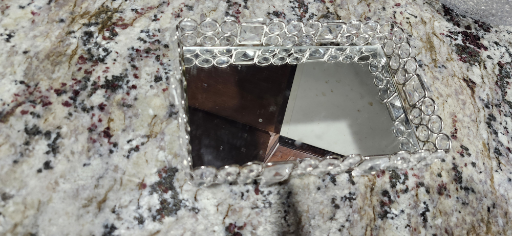 Decorative Mirrored Tray