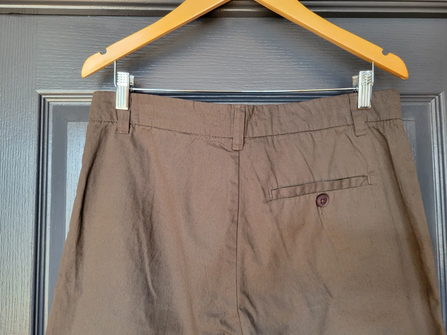 New French Connection Mens Brown Chino Pants - 32" Waist image indicator(5)