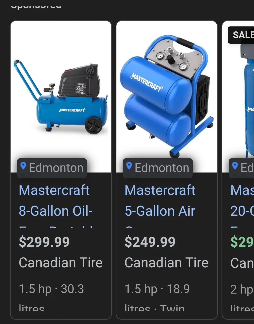 Mastercraft Air Compressor image indicator(3)