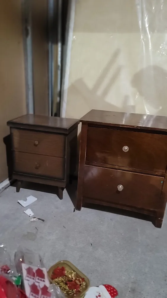 Pair of Wooden Nightstands thumbnail
