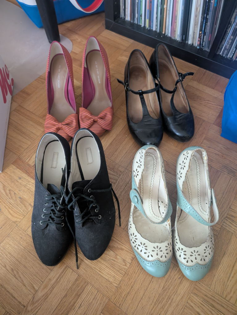 Ladies' Assorted Shoes(All together $10) Size 7.5/8
