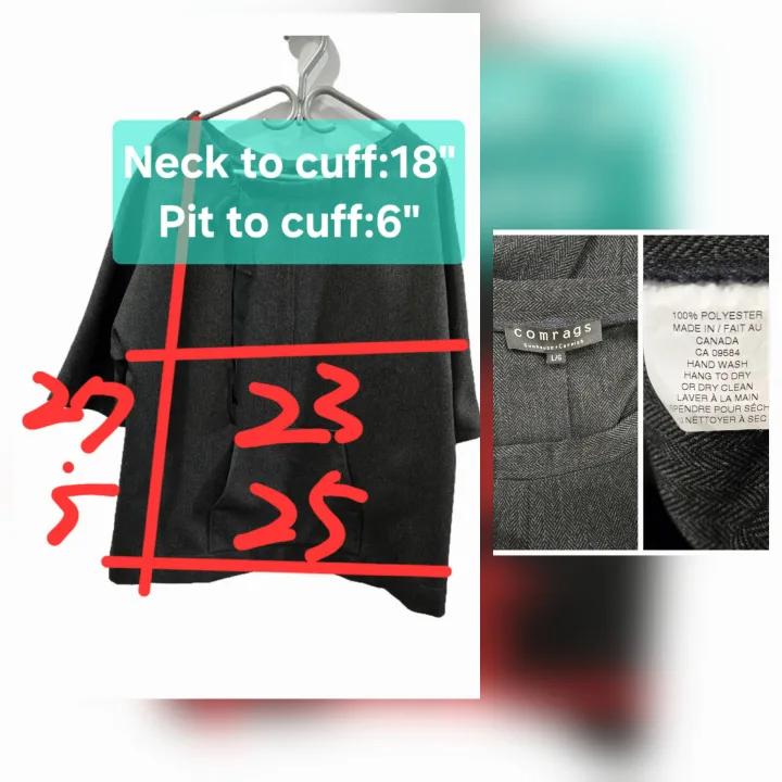 Comrags Relaxed-Fit Knit Top  Size L/XL image indicator(2)