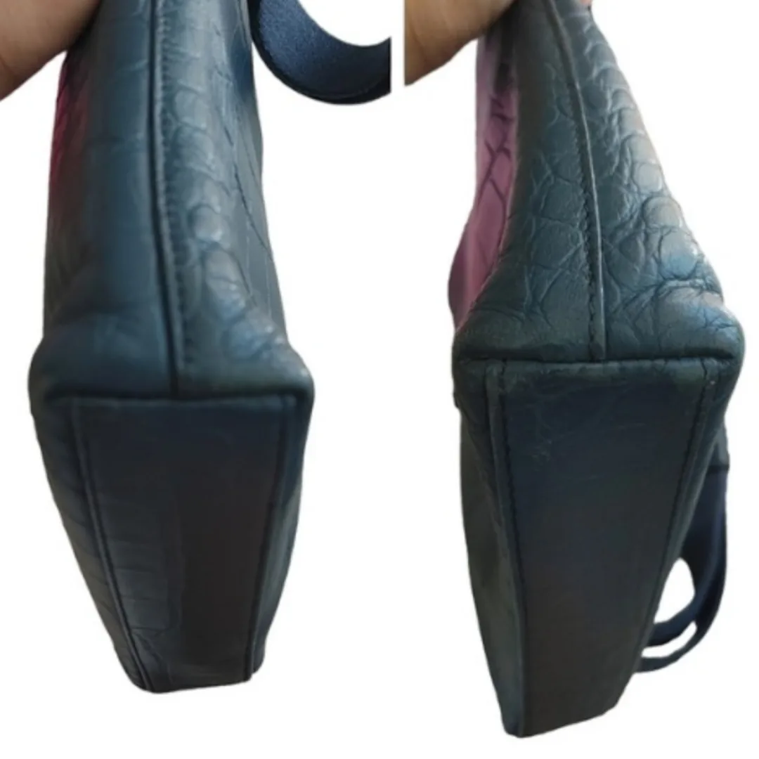 Vintage MCM Blue Crossbody Bag image indicator(8)