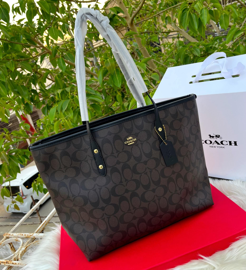 Coach Signature Tote Bag