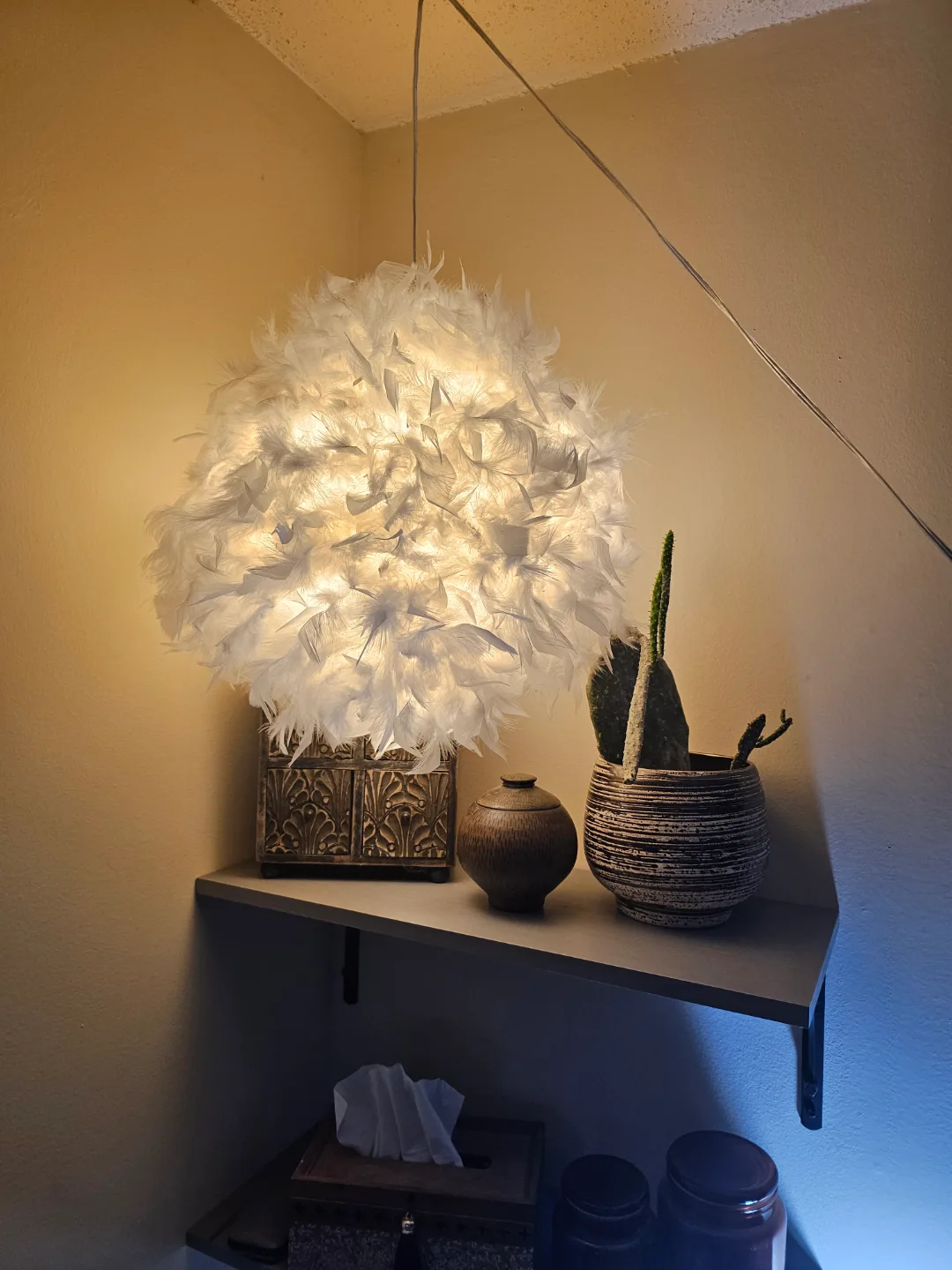 4x Feather Pendant Light image indicator(2)