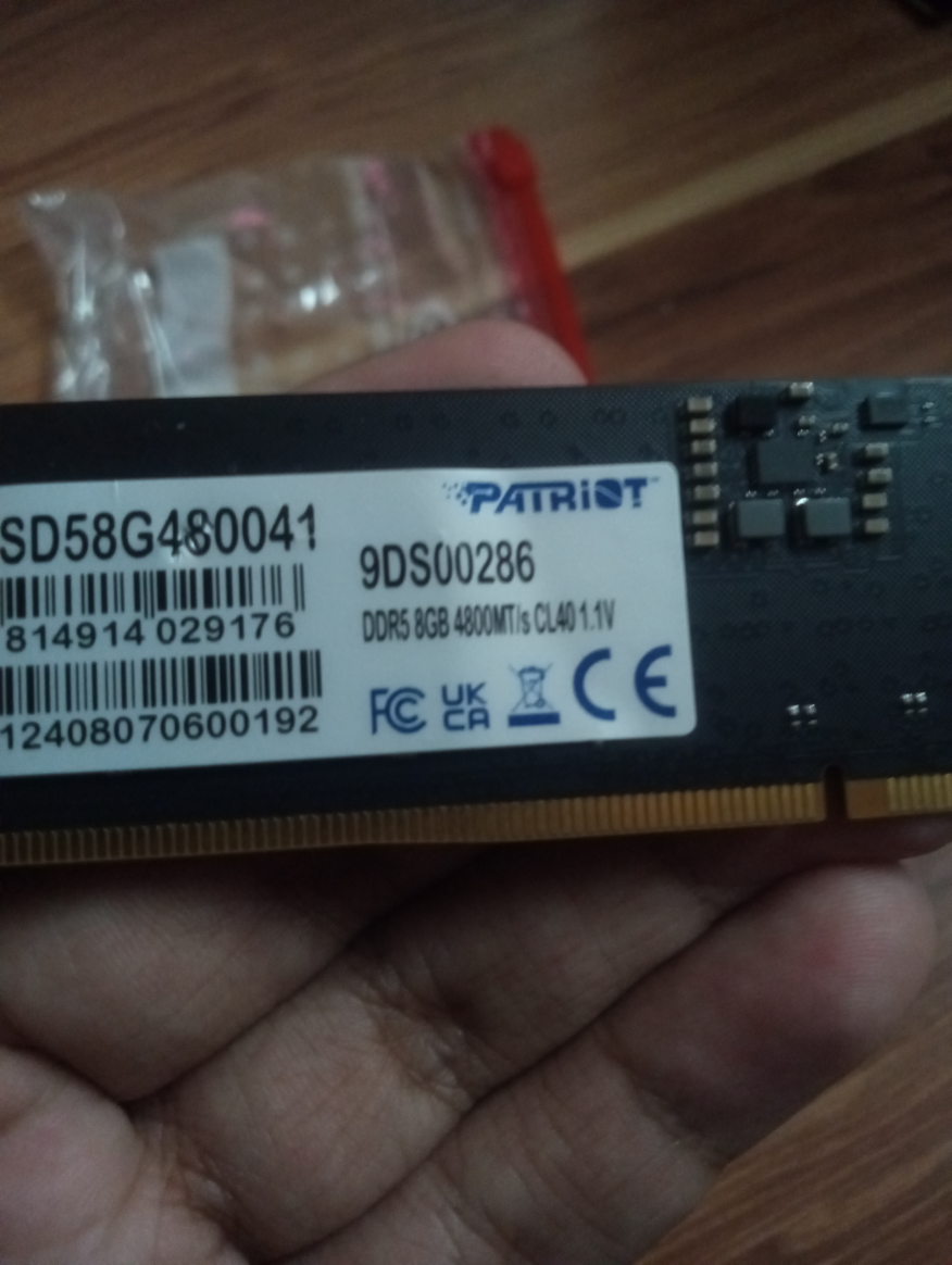 Patriot 8GB DDR5 4800MHz RAM - photo 2