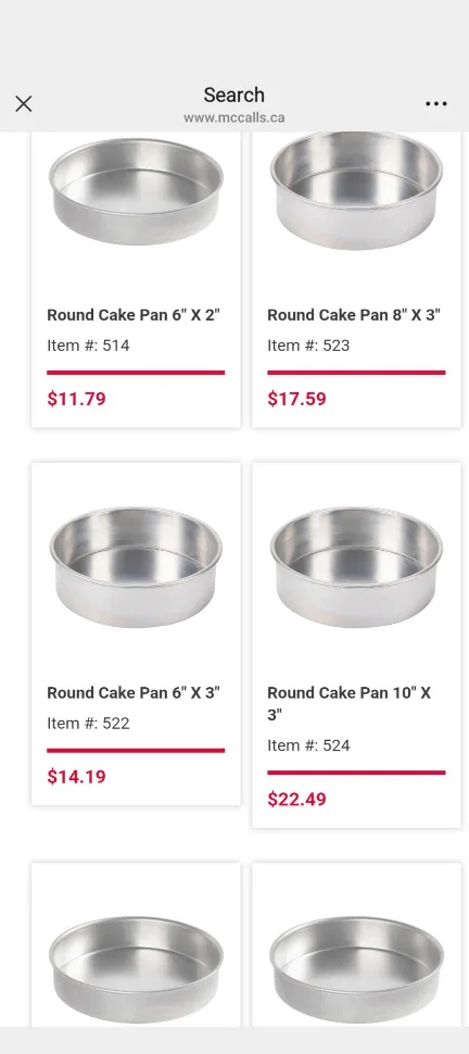 Round Cake Pan Set image indicator(4)