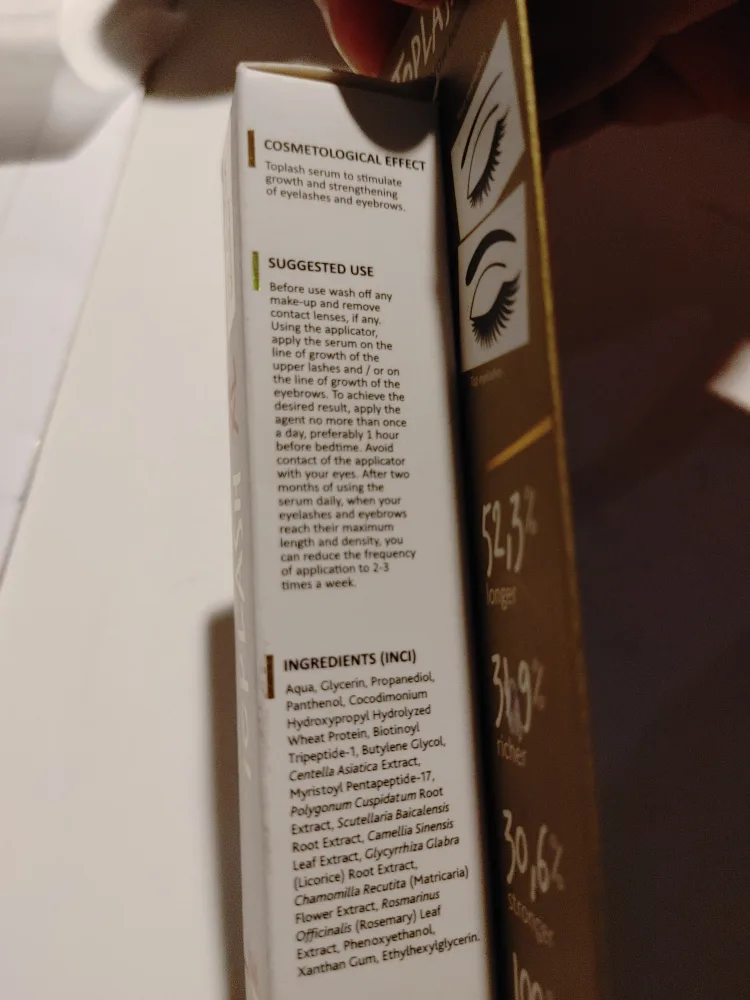 💚TOP LASH LASH & BROW BOOSTER GROWTH SERUM OF EYELASHES & BROWS! image indicator(4)