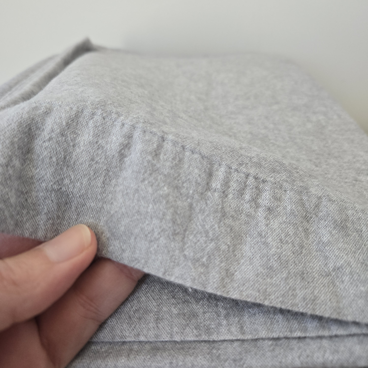 Sheet set, grey, king size, 4 pieces - photo 2