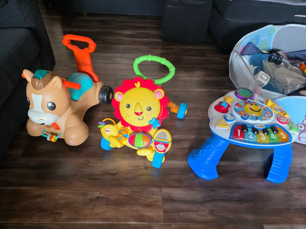 Fisher-Price Horse, Lion & Table Activity Toys
