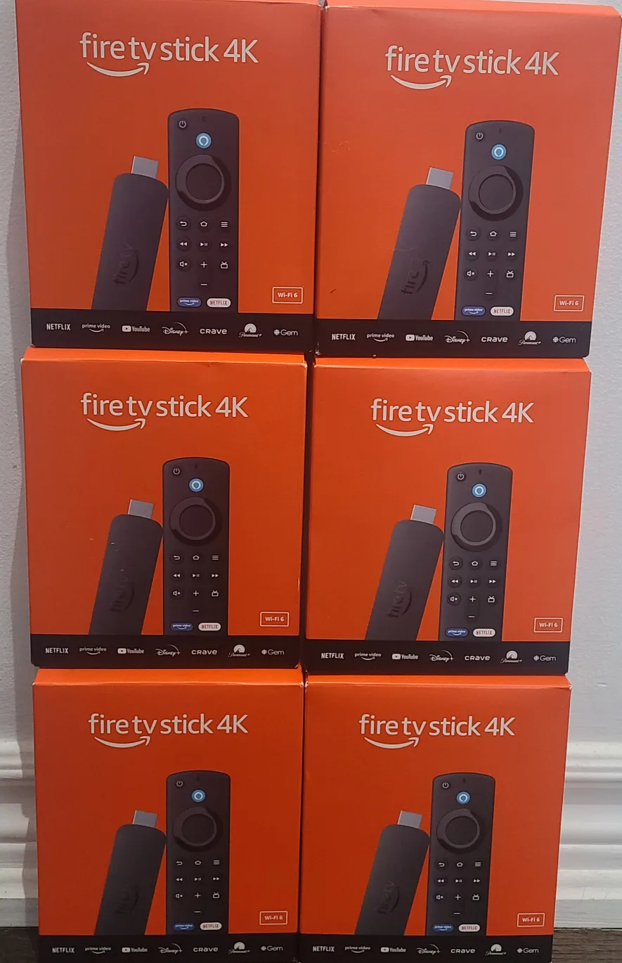 *Amazon* Fire TV Stick 4K* streaming device. thumbnail